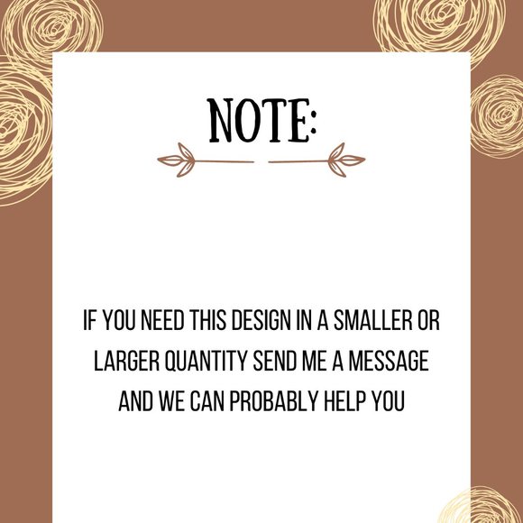 Elegant Floral Packaging Insert Business Card - Picture 8 of 14